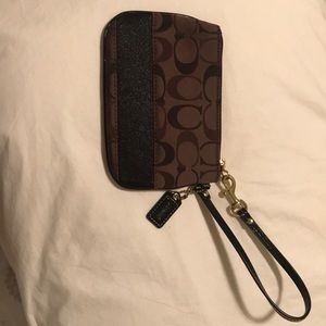 Coach wristlet